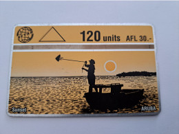 ARUBA / L&G   CARD   AFL 30,-  120  UNITS  SERIE 310B  / ARU 10    Fine Used Card  **17115** - Aruba