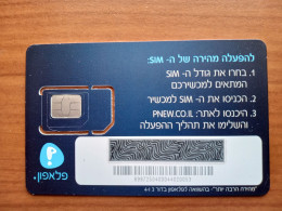 Israel - Pelephone (standard,micro, Nano SIM) - GSM SIM  - Mint - Israel