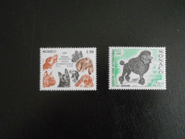 MONACO YT 1575/1576 - 50e EXPOSITION CANINE** - Nuovi