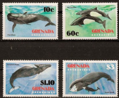 GRENADINES - MAMMIFERES MARINS - N° 472 A 475 - NEUF** MNH - Balene