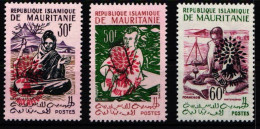 Mauretanien III-V/ II Postfrisch #NF085 - Mauritania (1960-...)