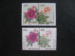 CHINE : TB Paire N° 3510 Et N° 3511 + Paire New Zeland ( Emmission Conjointe), Neufs XX. - Unused Stamps