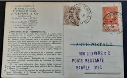 Imprimé Le Havre Spécial 4/8/1915 Pour BAARLE DUC Affranchissement Mixte Belge Et Français - 1912 Pellens