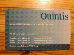 Prepaid Phonecard Netherlands, Quintis - Cartes GSM, Prépayées Et Recharges