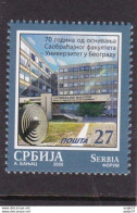 Serbia 2020 MiNr. 950 Faculty Of Transport And Traffic Engineering At University Of Belgrade MNH ** Trainrelated - Serbien