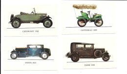 CR98 - IMAGES CIGARES JUBILE - VIEUX TACOTS - VOISIN - CHEVROLET - ESSEX - COTTEREAU - KFZ