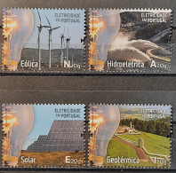 2018 - Portugal - MNH - Electricity In Portugal - 4 Stamps - Unused Stamps