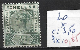 SSAINTE-HELENE 20 * Côte 3.50 € - St. Helena