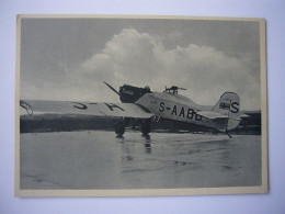 Avion / Airplane / .AB. AEROTRANSPORT Merged Into SAS Scandinavian Airlines System  / Junkers Ju 53 K - 1919-1938: Entre Guerres