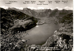 Blick Vom Kapf Ob Amden Auf Walensee, Weesen & Glarneralpen (24294m) * 10. 2. 1958 - Amden