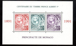 Monaco , N°53 Bloc Effigie Du Prince Albert 1er ** , - Blokken