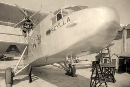 Imperial Airways 'Scylla' At Croydon Airport   - PHOTO 150x100mms - 1919-1938: Entre Guerres