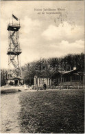 T2 1909 Wien, Vienna, Bécs XVI. Vogeltenwiese, Kaiser Jubiläums Warte / Lookout Tower - Sin Clasificación