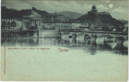 ** T2 Torino, Turin; Gran Madre Di Dio E Monte Dei Cappucini / Bridge, Church - Sin Clasificación