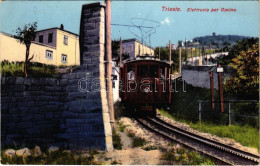 T2/T3 1910 Trieste, Trieszt; Elettrovia Per Opcina / Trieste-Opicina Tramway, Tram, Electric Railway (EK) - Sin Clasificación