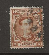 1876 USED Spain Mi 156 - Usados