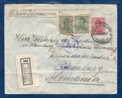 Argentina To Germany, 1922, Uprated Postal Stationery   (061) - Lettres & Documents