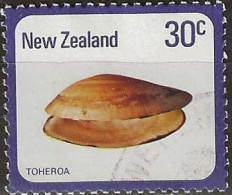 NEW ZEALAND 1975 Sea Shells - 30c. - Toheroa Clam FU - Used Stamps