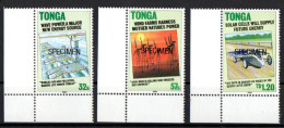 Tonga - 1990 - Alternative Energy Sources - SPECIMEN - SET - MNH. ( OL 13/07/2021 ) - Tonga (1970-...)