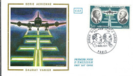 FRANCE 1971: 2x FDC "Daurat Et Vanier" - 1960-.... Oblitérés