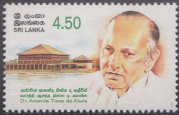 Sri Lanka - 2003 - Dr.Ananda Tissa De Alwis - MNH. ( OL 06/07/2021 ) - Sri Lanka (Ceilán) (1948-...)