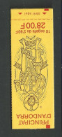 Carnet N° 5 De 1993 10 Timbres De 2,80 F - Booklets