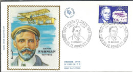 FRANCE 1971: 2x FDC "Farman" - 1960-.... Oblitérés