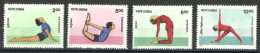 India - 1991 - Yoga - Complete Set - MNH. ( D) ( OL 16/07/2021 ) - Unused Stamps