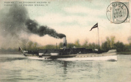 BELGIQUE - Tamise - Le Steamer Wilford VI - E.De Landtsheer - Bateau - Colorisé - Carte Postale Ancienne - Temse