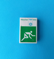 SUMMER OLYMPIC GAMES MUNICH 1972 Old Matchbox Matches Boîte D'allumettes Germany Deutschland * Basketball - Munchen'72 - Matchboxes