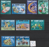 SAINTE-LUCIE 485 à 93 ** Côte 7.25 € - St.Lucia (1979-...)