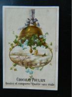 CHROMO      CHOCOLAT POULAIN    PAYSAGE DANS UNE CLOCHE         ( 10,5  X  7 Cms ) - Poulain