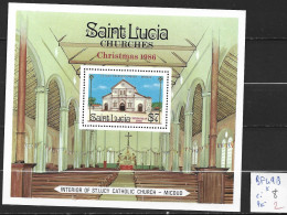 SAINTE-LUCIE BF 49B * Côte 8 € - St.Lucia (1979-...)