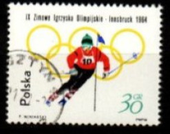 POLOGNE     -   1964  .   SKI    -     Oblitéré. - Sci