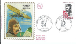 FRANCE 1972: 2x FDC "Blériot" - 1960-.... Used