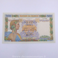 500 Francs La Paix 7.1.1943, D.7789/110, SUP - 500 F 1940-1944 ''La Paix''