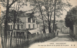 CPA Palaiseau-La Rue Du Mont Et La Place De La Gare-2493       L3015 - Palaiseau