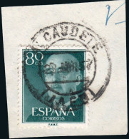 Jaén - Edi O 1152 - Fragmento Mat "Alcaudete" - Used Stamps