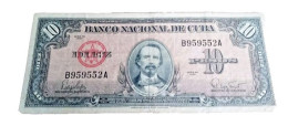 Billet 10 Pesos 1960 - Cuba