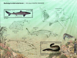 Belgium - 2024 - Europa CEPT - Underwater Fauna & Flora - Mint Stamp Sheetlet - Neufs