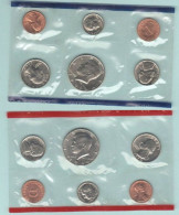 America USA 1990 P D Mint Set Philadelphia + Denver Mint - Mint Sets