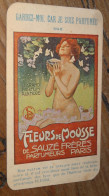 Carte Parfumée, Fleur De Mousse, Dupré A TOURNON  ............ 240622....E2-153 - Antiquariat (bis 1960)