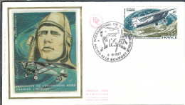 FRANCE 1977: 2x FDC "Lindbergh" - 1960-.... Oblitérés