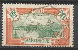 MARTINIQUE N° 101 CACHET Ambulant Zaire * Colon  / Used - Used Stamps