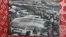 CPSM STADE STADIUM THAON LES VOSGES 88 VUE AERIENNE LA MOSELLE AU FOND GIRMONT ED CM 1956 - Stades