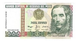 *peru 1000 Intis 1988  136b  Unc - Pérou