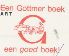 Meter Card Netherlands 1973 Plowing - Cow - Bloemendaal - Landwirtschaft