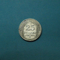 Kaiserreich 1909 D 25 Pfennig (M5267 - Autres & Non Classés