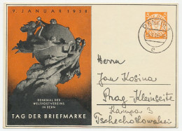 Postal Stationery Danzig 1938 Universal Postal Union - UPU (Union Postale Universelle)