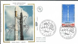 FRANCE 1979: 2x FDC "Salon De L'Aéronautique Et De L'Espace" - 1970-1979